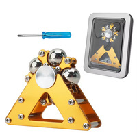 Fidget Spinner Roue de Ferris Créatif, Ornement de Bureau, Jouet Anti-Stress, Gyroscope Métallique EDC, Gadget de Décompression, Cadeau, Modèle Chine MTL89