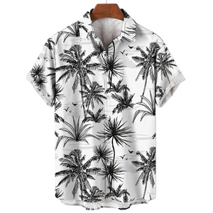 Polos Hawaianos de Verano para Hombre de Poliéster con Impresión 3D por Sublimación de Pieza Completa Personalizados al por Mayor - Product Image 6