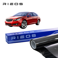 RIEOS 30m, película de ventana camaleón con luz propia, protección UV, Control de calor, tinte de ventana de coche, Material PET, función de cambio de Color