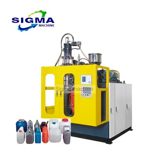 Automatic Extrusion Plastic 12L Jerry Can Blow Molding Machine with deflashing