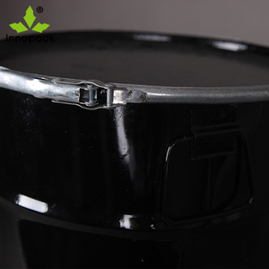 <strong>60</strong> <strong>Litre</strong> Hot Sale Steel <strong>Drum</strong> with Lid High Quality Black Large-capacity 60L Steel <strong>Drum</strong> for <strong>Oil</strong> - Product Image 2