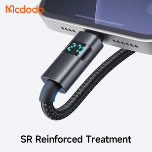 Cables <span class=keywords><strong>de</strong></span> Datos Mcdodo 561/657 con <span class=keywords><strong>Pantalla</strong></span> <span class=keywords><strong>de</strong></span> Carga, USB-C <span class=keywords><strong>de</strong></span> 1.2M, Alta Potencia, Chip E-Mark Seguro, PD 100W, <span class=keywords><strong>Cable</strong></span> USB Tipo C para <span class=keywords><strong>Samsung</strong></span> Ip - Product Image 6