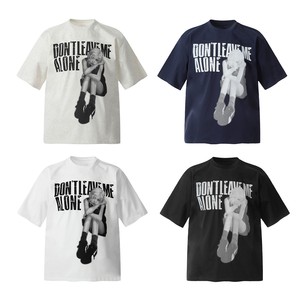 T-shirt oversize Y2K Anime avec imprimé graphique 'Don't Leave Me Alone', style vintage décontracté, manches courtes, unisexe, streetwear, logo personnalisé - Product Image 4