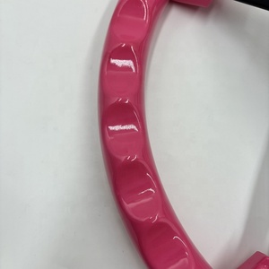 พวงมาลัยแต่งทรง JDM สีชมพู ABS ขนาด 14 นิ้ว ลึก 7 ซม. - Product Image 4