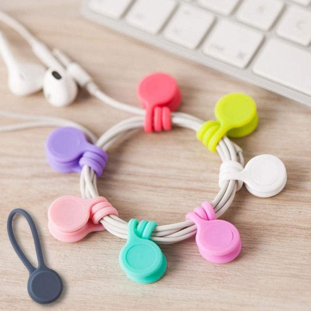 Wholesale Reusable Silicone Zip Ties Releasable Wire Cable Fasteners