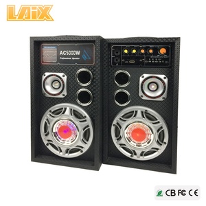 Loa hoạt động trong nhà Laix SS-A4 5 inch, hệ thống âm thanh bass 80W, loa trầm, hộp gỗ, bảng đèn LED, loa sân khấu tích hợp công suất - Product Image 5