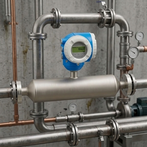 เครื่องวัดอัตราการไหลแบบโคริโอลิส Promass ของ Endress Hauser รุ่นดั้งเดิม ท่อไทเทเนียม ป้องกันการระเบิดตามมาตรฐาน ATEX สำหรับการวัดความหนาแน่นของของเหลวและก๊าซ - Product Image 6