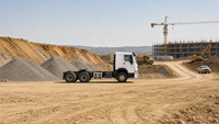 Camion tracteur Sino Truck Howo 6x4 371 375HP Sinotruk Prime Mover 50 tonnes pour le transport de conteneurs
