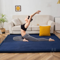 Maßgefertigte 150*150cm Memory Foam Japanische Tatami-Matte Extra Große Schwamm-Spielmatte für Wohnzimmer Schlafzimmer