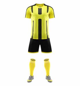 <b>Retro</b> <b>Football</b> Uniform Tops Set Unisex Short Sleeve Striped Polyester Quick Dry Summer Training Competition Customizable Team - Product Image 3