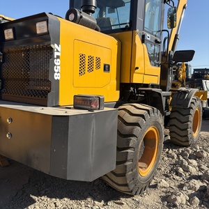 Hot Chinese Yingju 4 <span class=keywords><strong>Wheel</strong></span> Drive Gebruikte Payloader Zl958 3T Hydraulische Front-End Mini Medium Shovel Wiellader