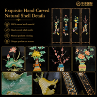 Décoration intérieure orientale de luxe MF-P3108B Motif floral élégant
