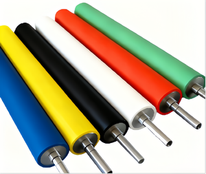 بكرات مصفحة مخصصة عالية الجودة من السيليكون والمطاط للطابعات الدوارة والطباعة والتغليف - Product Image 1