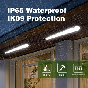 High brightness 160LM/W 4FT 40W <b>LED</b> Tri-proof batten fixture industrial <b>light</b> with <b>sensor</b> emergency dimming function - Product Image 5
