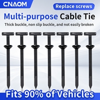 Attaches-câbles en nylon autobloquants sur mesure, attaches-câbles, serre-câbles pour câbles de voiture