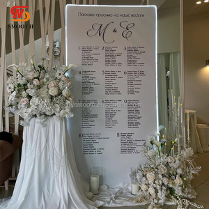 SMOOTH White Arch <b>Backdrop</b> Wedding Stage <b>Backdrop</b> Panel Acrylic Stage <b>Backdrop</b> PVC Wedding <b>Backdrop</b> - Product Image 4