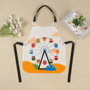 In Dùng Một Lần Tạp Dề Cho Người Lớn Và Trẻ Em Không Thấm Nước Và Oilproof Bib Không Dệt Tạp Dề Biểu Tượng Tùy Chỉnh - Product Image 6