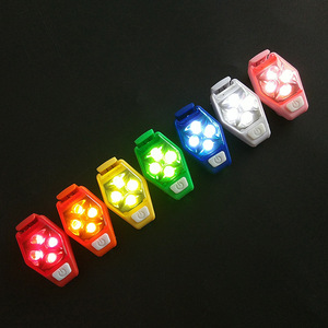 Led dạ quang không thấm nước xe đạp đuôi ánh sáng cho đi xe đạp Ngoài trời Chạy công nhận cao nhấp nháy cảnh báo ánh sáng - Product Image 3