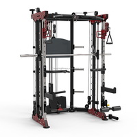 2026 Factory Outlet DY-6000A Équipement de musculation à domicile, Station multifonctionnelle avec accessoires, Rack à squats, Machine Smith, Station polyvalente - En promotion