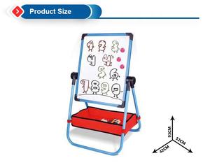 儿童磁性双面绘图板教育学习玩具画架艺术套装干擦绘画写字板 - Product Image 4