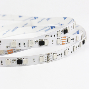 Tira de LED Flexible 5050 de 24 V 12 V WS2811 WS2812B WS2813 Direccionable para Proyectos Comerciales y Residenciales, Luz LED RGB Mágica - Product Image 2