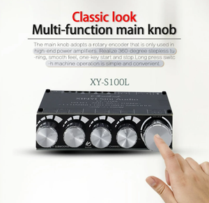 XY-S100L Audio 2.1 <b>channel</b> audio power amplifier board module high and low tone subwoofer - Product Image 5