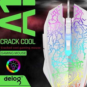 <span class=keywords><strong>Mouse</strong></span> da Gioco Deiog A1 <span class=keywords><strong>Ghost</strong></span> con 7 Pulsanti, Sensore Ottico Ergonomico, Interfaccia USB, Programmabile, Illuminazione Colorata per Gioco Notturno - Product Image 5