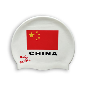 Bonnet de bain de compétition professionnel de haute qualité, bonnet de bain en silicone sans couture personnalisé, fabricants de bonnets de bain de Noël - Product Image 5