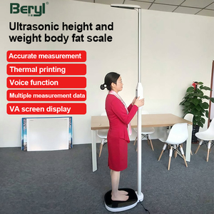 Básculas ultrasónicas equipadas, báscula de medición de altura y peso, báscula mecánica de peso y altura, báscula de peso de composición <span class=keywords><strong>corporal</strong></span> - Product Image 2