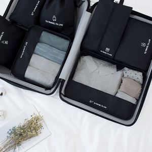 Organizador de Equipaje de Diseño Personalizado, Juego de 7 Cubos de Embalaje para Accesorios - Product Image 4