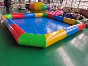 Juegos Inflables para Parque Acuático al Aire Libre, Piscina de PVC Hermética para Niños - Product Image 1