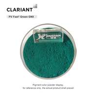 Pigment vert 7, haute résistance des couleurs, Dispersion facile, pigmenté vert rapide pour l'industrie du plastique