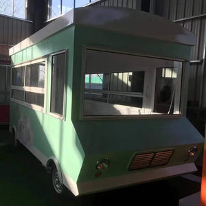 Carrito de comida móvil callejero con equipo de restaurante, camiones de comida expendedora - Product Image 5