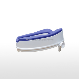 Detachable 4\&quot; PP+ TPR <strong>Raised</strong> <strong>Toilet</strong> <strong>Seat</strong> with Armrests Elderly Rehabilitation Therapy Supply