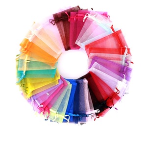 Tùy chỉnh Organza dây kéo túi đồ trang sức bông tai lưu trữ đóng gói cho món quà Pouch trong suốt rõ ràng Pouch Túi Mini Bag đối với Đảng - Product Image 1