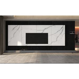 แผ่นผนังลายหินอ่อน WPC สำหรับตกแต่งผนังบ้านและฉากหลังทีวี - Product Image 1