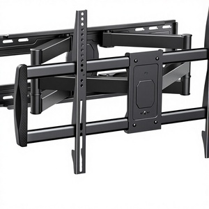 <span class=keywords><strong>Support</strong></span> <span class=keywords><strong>mural</strong></span> TV à mouvement complet 26-70 pouces, capacité maximale 165 lbs, VESA 800x400mm, <span class=keywords><strong>bras</strong></span> articulés doubles, inclinaison pivotante -15°, compatible 16/24 pouces - Product Image 3