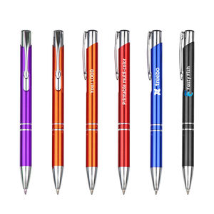 Penna <span class=keywords><strong>a</strong></span> <span class=keywords><strong>Sfera</strong></span> in Metallo Personalizzabile con Logo del Marchio, Stampa UV con Inchiostro Nero, Marca TY, Larghezza <span class=keywords><strong>di</strong></span> Scrittura 1.0mm, 13.8cm, per Ufficio, Scuola e Uso Commerciale - Product Image 3