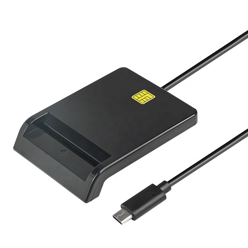 Type C/USB C Common Access CAC Smart Card Reader