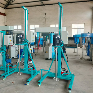 Agitateur-mélangeur pneumatique mobile 5,5 kW en acier inoxydable SUS304, homogénéisateur automatique <span class=keywords><strong>Duoli</strong></span> Shandong pour atelier de peinture - Product Image 2