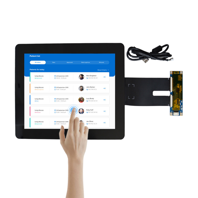 Medical Grade 10.4 Inch Touchscreen AR AF AG Available 10 Points Touch Multi Touch Screen Panel Overlay Kit
