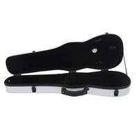 Étui de transport haut de gamme pour violon 4/4 en fibre de carbone, étanche, ultra-léger, avec fermeture éclair, boîte triangulaire, sac de luxe, modèle de marque OEM