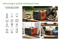 Centrale Électrique Portable 500W 1004Wh LiFePO4 avec Charge Rapide, Générateur Solaire OEM ODM pour Usage Extérieur et Domestique