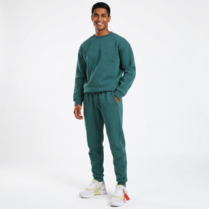 Conjunto de chándal de dos piezas de forro polar con capucha, diseño de animales y lavado ácido, moderno y personalizado, para gimnasio, fitness, ropa urbana, jogging y uso casual, con estampado liso - Product Image 1