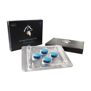 Suplemento Herbal en Pastillas Azules para Mejorar la Actividad y la Libido, Epimedium para Energía y Potencia Masculina - Product Image 4
