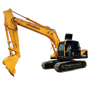 Excavatrice d'occasion 22 tonnes Hyundai 220LC-9S 220LC 220, excavatrice sur chenilles d'origine Corée, avec godet et brise-roche - Product Image 1