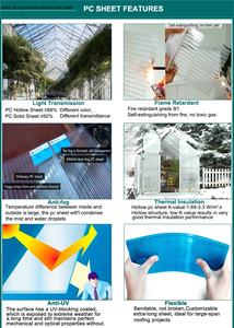 Muestra gratis, venta personalizada, hoja <span class=keywords><strong>de</strong></span> <span class=keywords><strong>policarbonato</strong></span> hueco <span class=keywords><strong>de</strong></span> 4 / 6 / <span class=keywords><strong>8</strong></span> / 10 / 12 <span class=keywords><strong>mm</strong></span> y precio <span class=keywords><strong>de</strong></span> accesorios <span class=keywords><strong>de</strong></span> montaje - Product Image 3