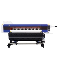 Imprimante traceur numérique grand format à solvant écologique rouleau à rouleau avec tête d'impression Xp600 I3200 Dx5 pour papier photo, vinyle, bannière, autocollant