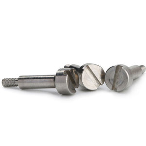 304 316 A2 A4 Machine à tête cylindrique en acier inoxydable <span class=keywords><strong>Vis</strong></span> à tête fendue Din 923 <span class=keywords><strong>Vis</strong></span> à épaulement M2 M3 M4 M5 M6 M8 <span class=keywords><strong>M10</strong></span> - Product Image 2