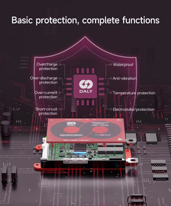 Sistema de Gestión de Baterías <span class=keywords><strong>Daly</strong></span> Smart <span class=keywords><strong>BMS</strong></span> 4S-24S 12V-72V 40A-100A, Fuente de Alimentación Portátil, Placa Electrónica FR-4 para Baterías de Iones de Litio/LiFePO4 - Product Image 6